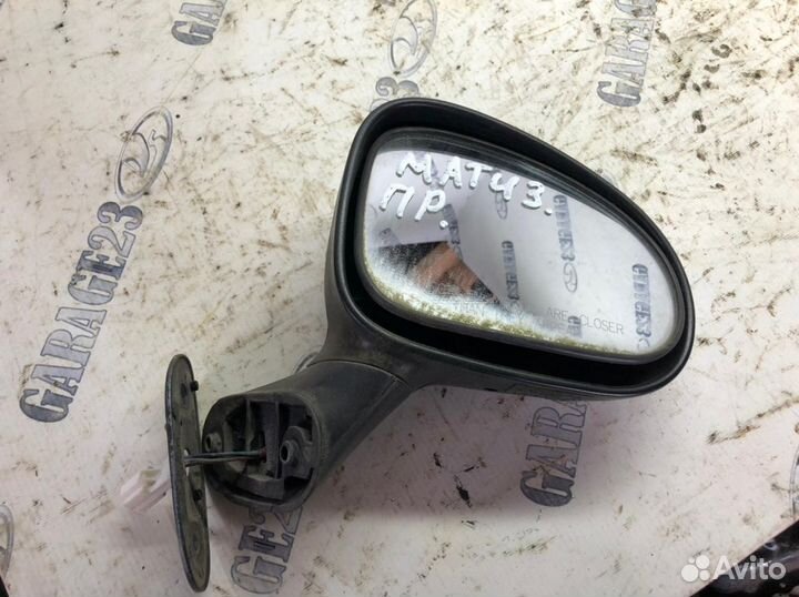 Зеркало боковое правое Daewoo Matiz
