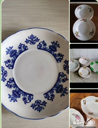 Тарелки и блюда СССР