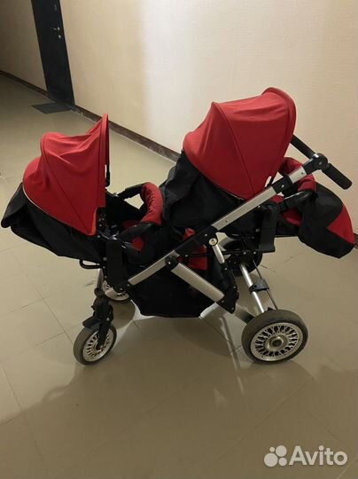 Коляска для двойни,погодок