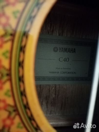 Классическая гитара Yamaha c40
