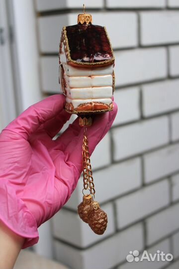 Елочная игрушка Irena Часы с кукушкой