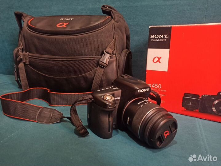 Зеркальный фотоаппарат Sony a450