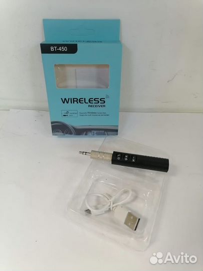 Bluetooth адаптер 3,5мм Орбита BT-450/200 для авто