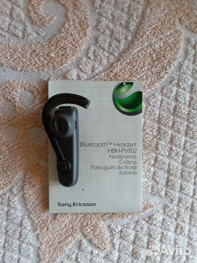 Блютуз гарнитура Sony Ericsson HBH-PV702