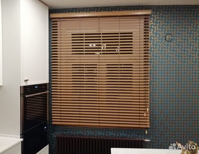 Жалюзи деревянные шторы
