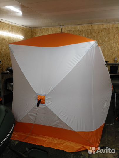Палатка для зимней рыбалки cube бу