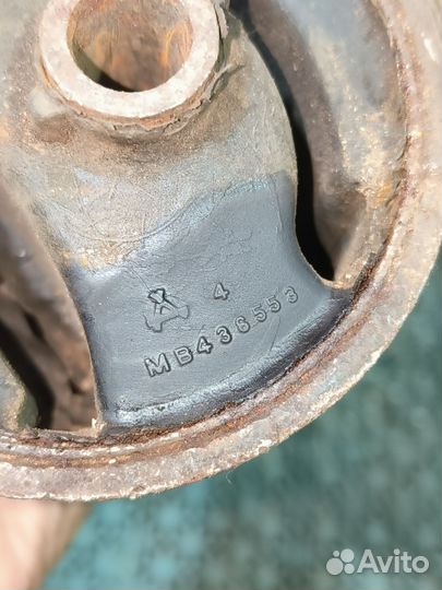 Опора кпп на Mitsubishi Galаnt 6