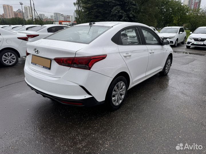 Hyundai Solaris 1.6 AT, 2021, 164 241 км