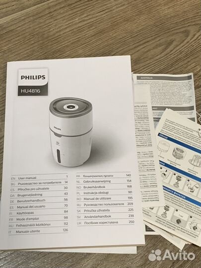 Увлажнитель воздуха philips HU4816 оригинал