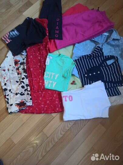 Лот 1 Вещи для девочки 146-152 пакетом