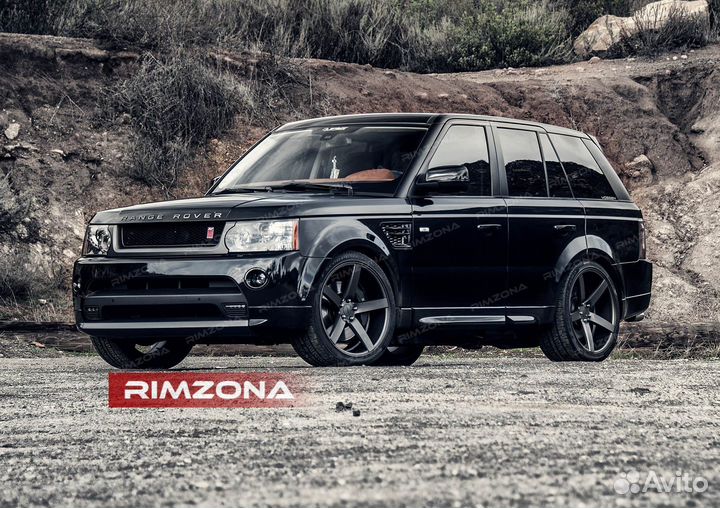 Кованые диски R23 на Range Rover Sport