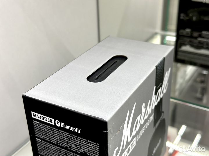 Наушники Marshall Major 3 bluetooth (чуть мятые)