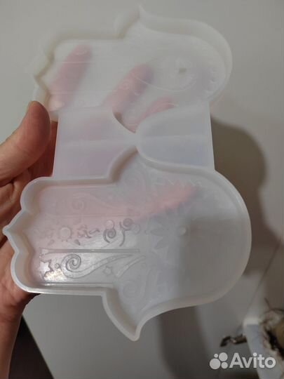 Силиконовые формы для гипса ладошка