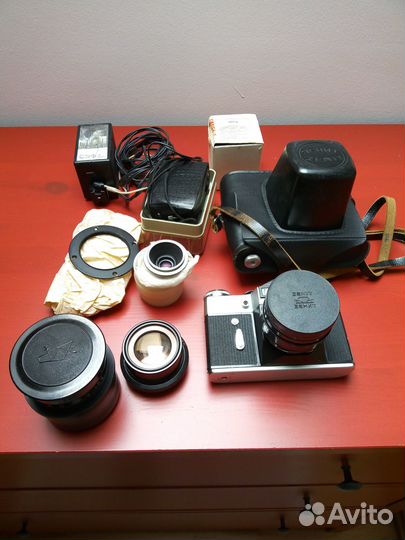 Зенит-Е + Гелиос 44, объективы Индустар 51/11М/50У