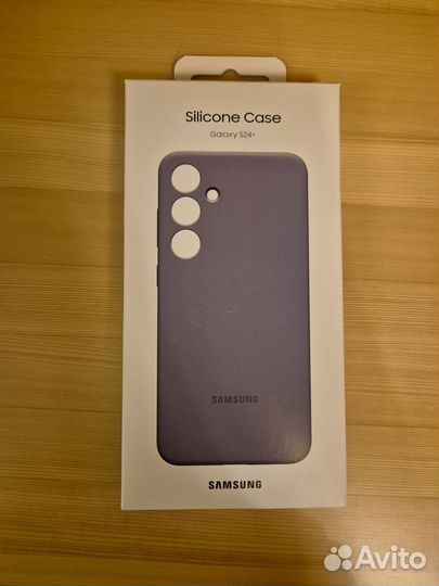 Силиконовый чехол для Samsung Galaxy S24+