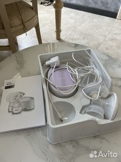 Молокоотсос avent электрический