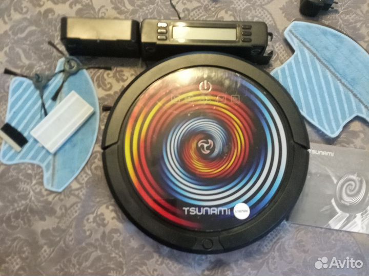 Вакуумный робот пылесос tsunami