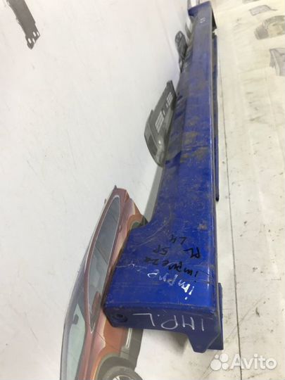 Накладка порога левая Subaru Impreza