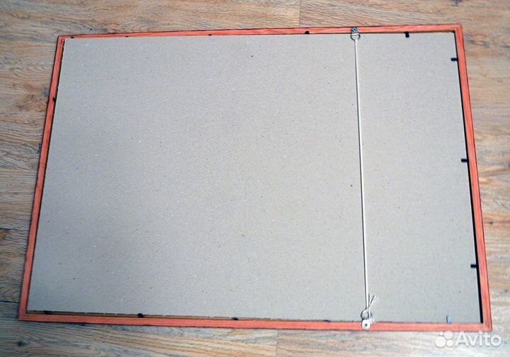 Рама (багет) бордовая 39 х 55 см