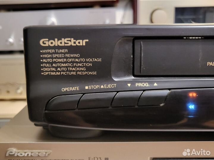 Goldstar S12Hw VHS рекордер (видеомагнитофон)