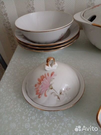 Советский столовый сервиз