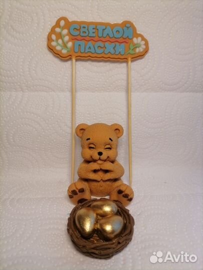 Шоколадные украшения на куличи и торты