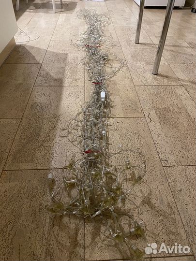 Гирлянда штора