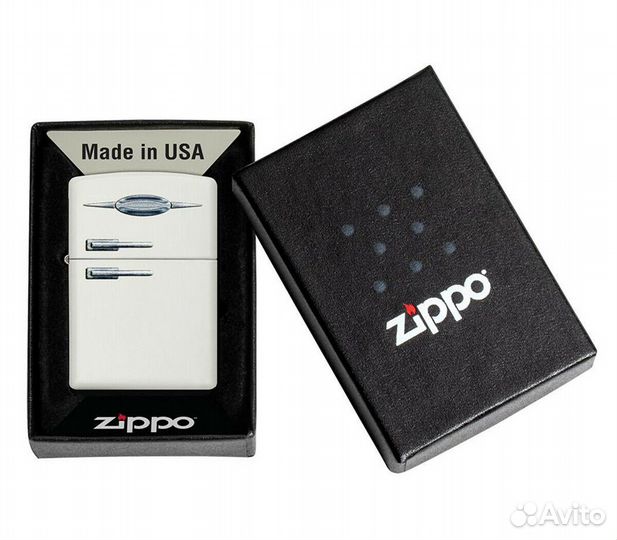 Зажигалка Zippo 49636 Retro Fridge Design Оригинал