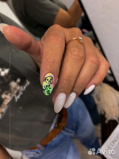 Маникюр с покрытием гель лак