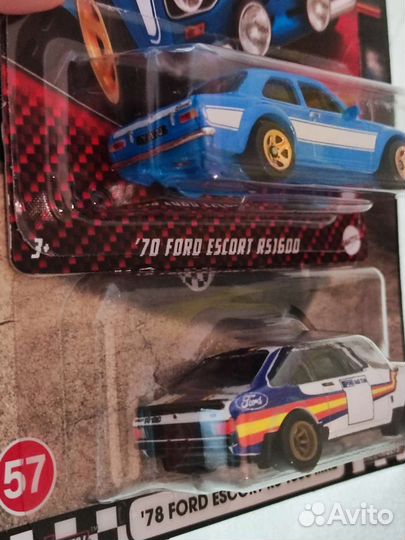 Hot wheels Ford Escort & Gran Torino Sport