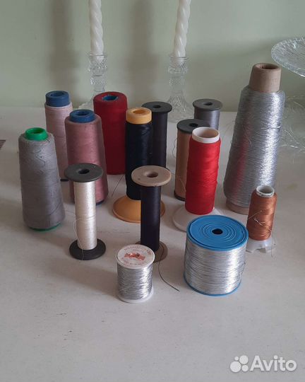 Нитки для шитья, для вышивания