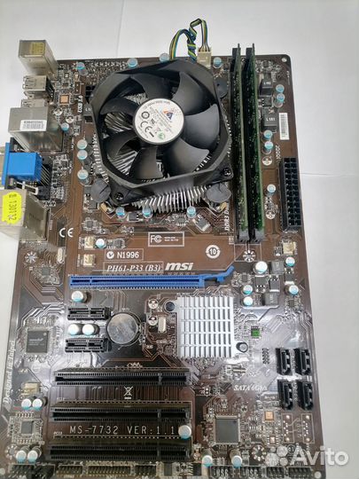 Комплект lga1155