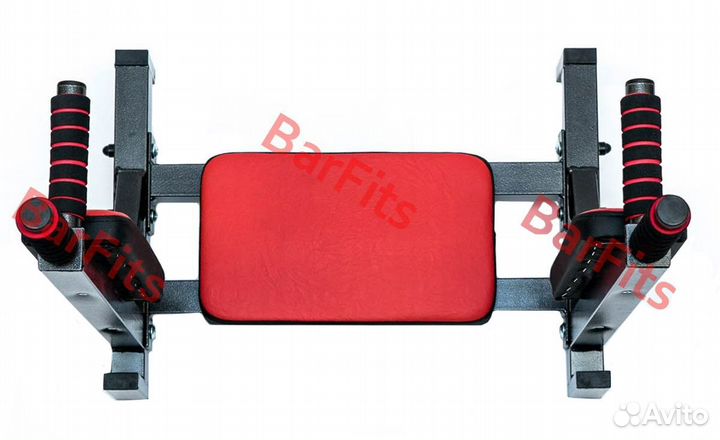 Брусья + Пресс + Стойка для штанги Антик-серебро