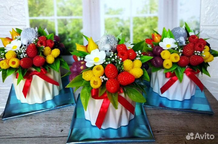 Букет из мыла ручной работы