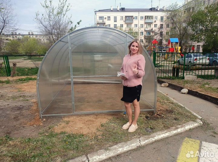 Теплица из поликарбоната