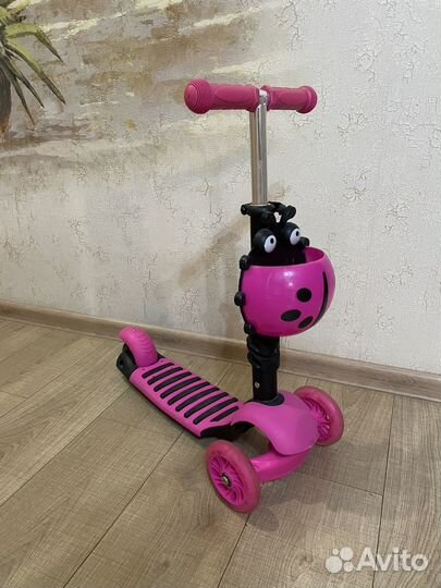 Самокат детский 3 в 1 moby kids