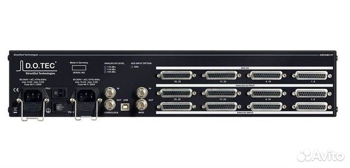 Конвертер DirectOut andiamo 2.XT SC/SC +18dBu silv