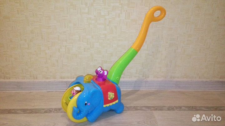 Каталка Слоник-циркач kiddieland