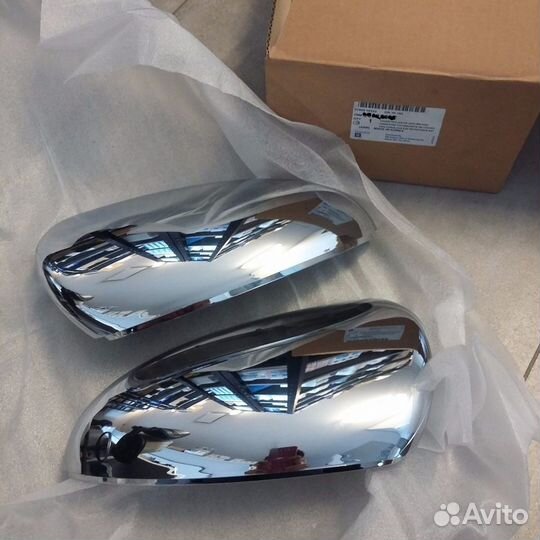 Комплект хром крышек зеркал Chevrolet Cruze