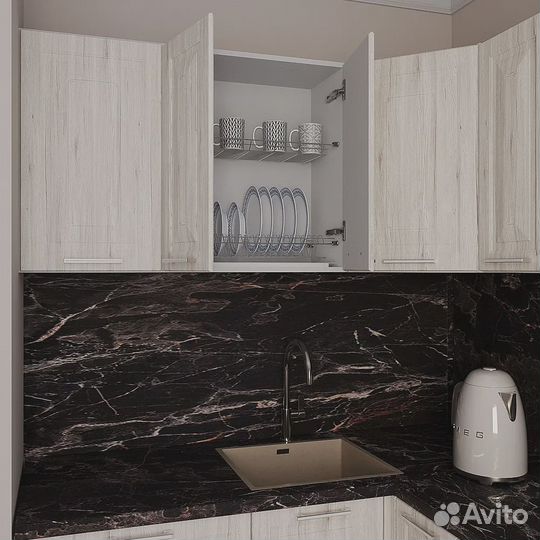 Кухонный гарнитур прямой Классик-74 мдф 3,2 м