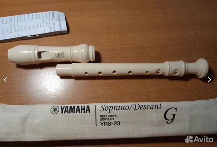 Блок флейта yamaha Soprano Descant YRS-23