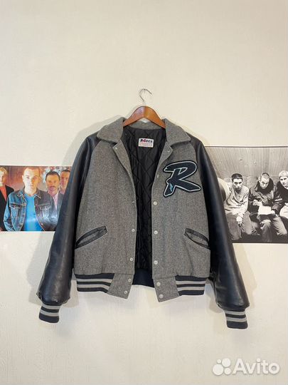 Винтажный бомбер