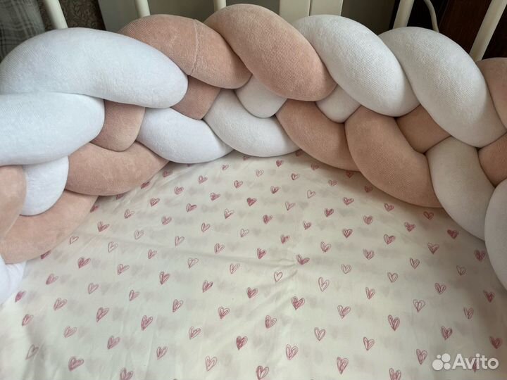 Бортик косичка