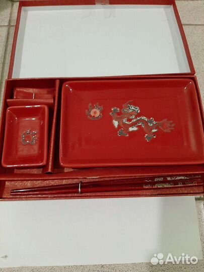 Набор посуды для суши керамика