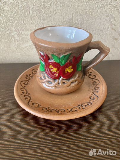 Кофейные чашки из керамики новые