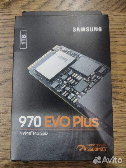 Samsung 970 evo plus nvme M.2 1 Tb