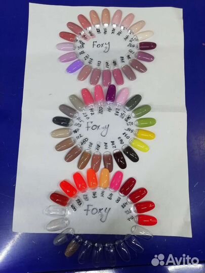 Гель лак для ногтей Foxy
