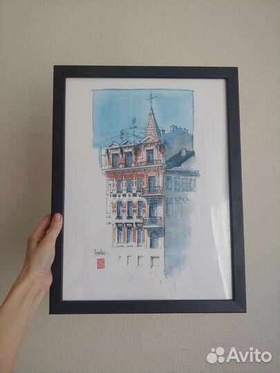 Постер А3 Санкт-Петербург