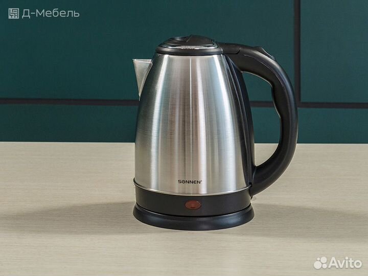 Чайник KT-118 sonnen Нерж. Сталь Серый Россия