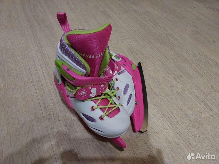 Детские раздвижные коньки 30-33р